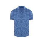 Camisa Sport Azul Classic Fit Perry Ellis CS00880C
