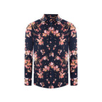 Camisa Sport Classic Fit Perry Ellis CS00893 - Azul Oscuro - Frente ghost mannequin