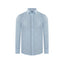 Camisa Sport Azul Classic Fit Perry Ellis CS00892 - Frente ghost mannequin