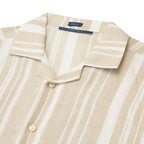 Camisa Sport Beige Classic Fit Perry Ellis CS00886