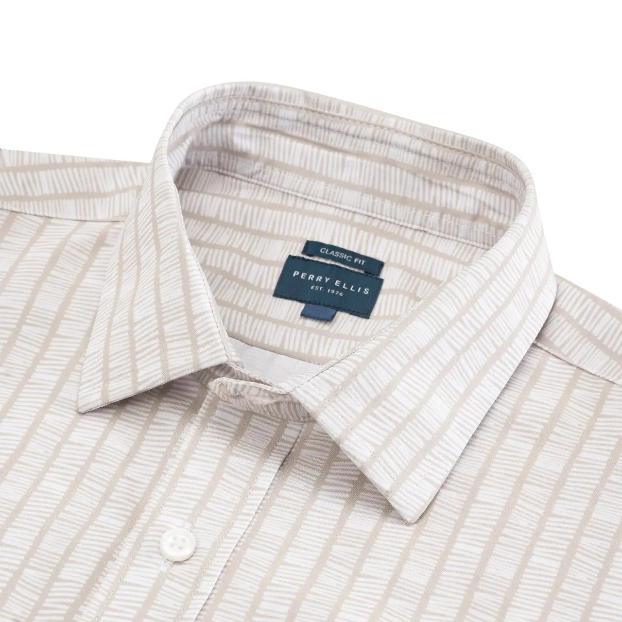 Camisa Sport Habano Claro Classic Fit Perry Ellis CS00943 Imagen secundaria del producto