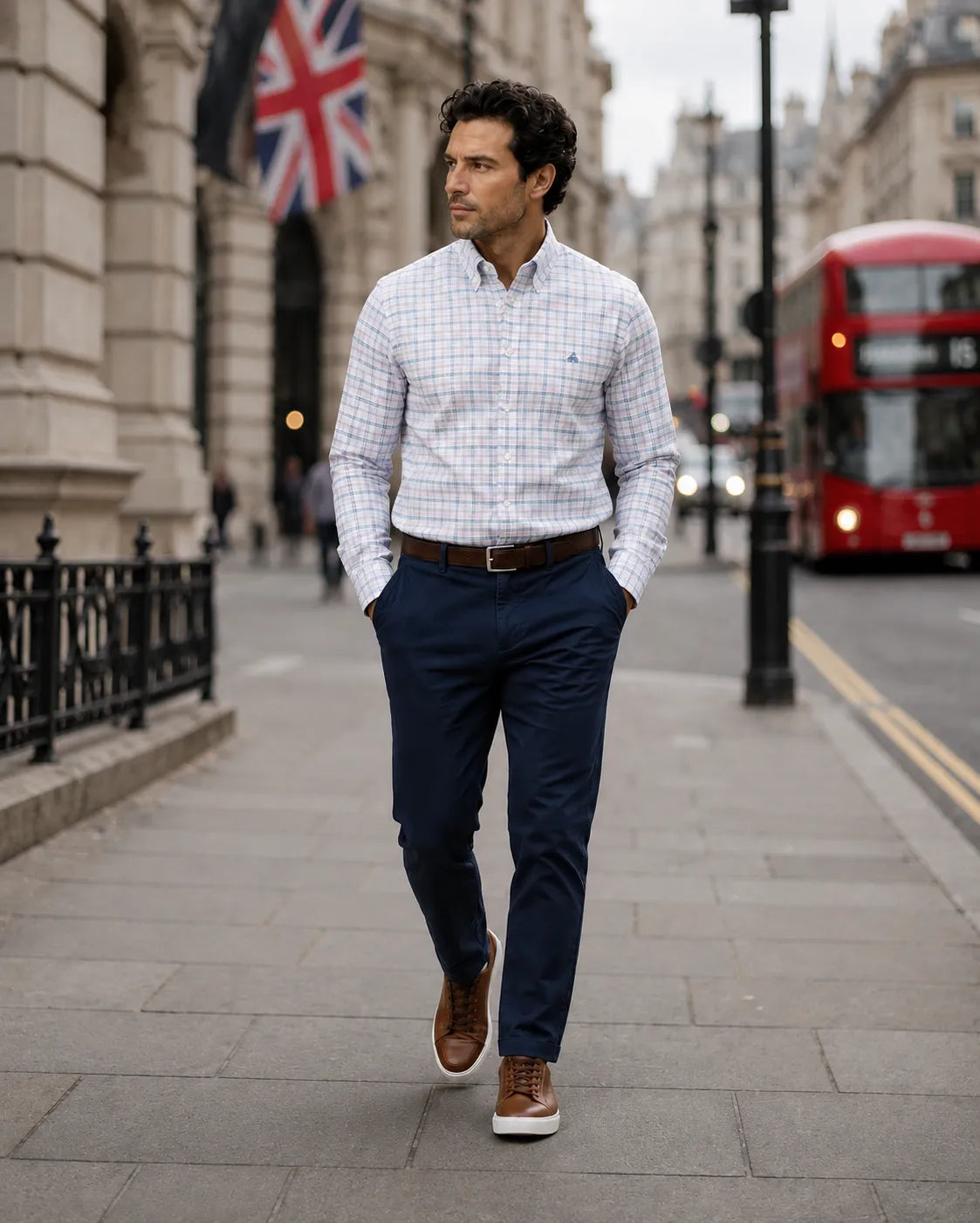 Camisa Sport Rosado Classic Fit Non Iron Brooks Brothers CS00983 Imagen secundaria del producto