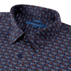 Camisa Sport Verde Oscuro Classic Fit Perry Ellis CS00848