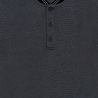 T-Shirt Perry Ellis TS00009 - Azul Oscuro - Detalle botón