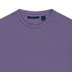 T-Shirt Perry Ellis TS00012 - Lila - Detalle cuello