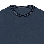 T-Shirt Perry Ellis TS00012 - Azul Oscuro - Detalle cuello