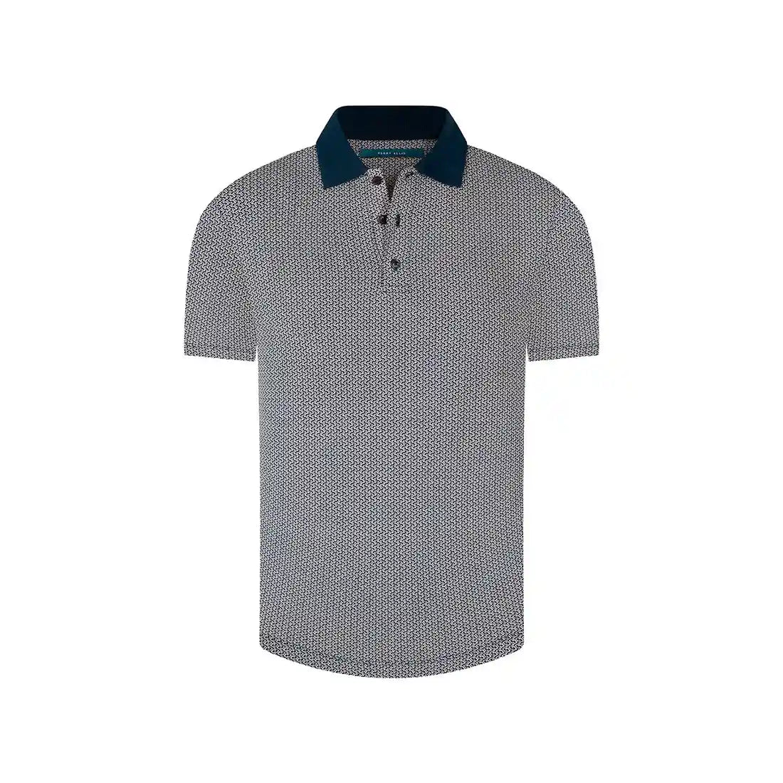 Camiseta Polo Classic Fit Perry Ellis CM00133 - Gris Claro - modelo Imagen principal del producto