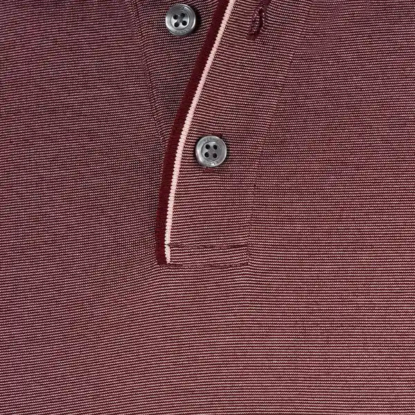 Camiseta Polo Classic Fit Perry Ellis CM00129 - Habano Oscuro - modelo