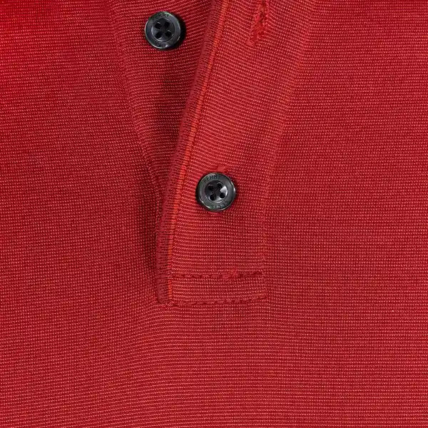 Camiseta Polo Classic Fit Perry Ellis CM00129 - Vino - detalle
