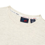 T-Shirt Perry Ellis TS00020 - Habano Claro - Detalle cuello