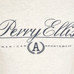 T-Shirt Perry Ellis TS00020 - Habano Claro - Detalle logo