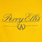 T-Shirt Perry Ellis TS00020 - Amarillo - Detalle logo
