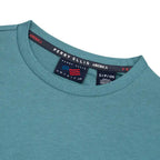 T-Shirt Perry Ellis TS00020 - Verde - Detalle cuello