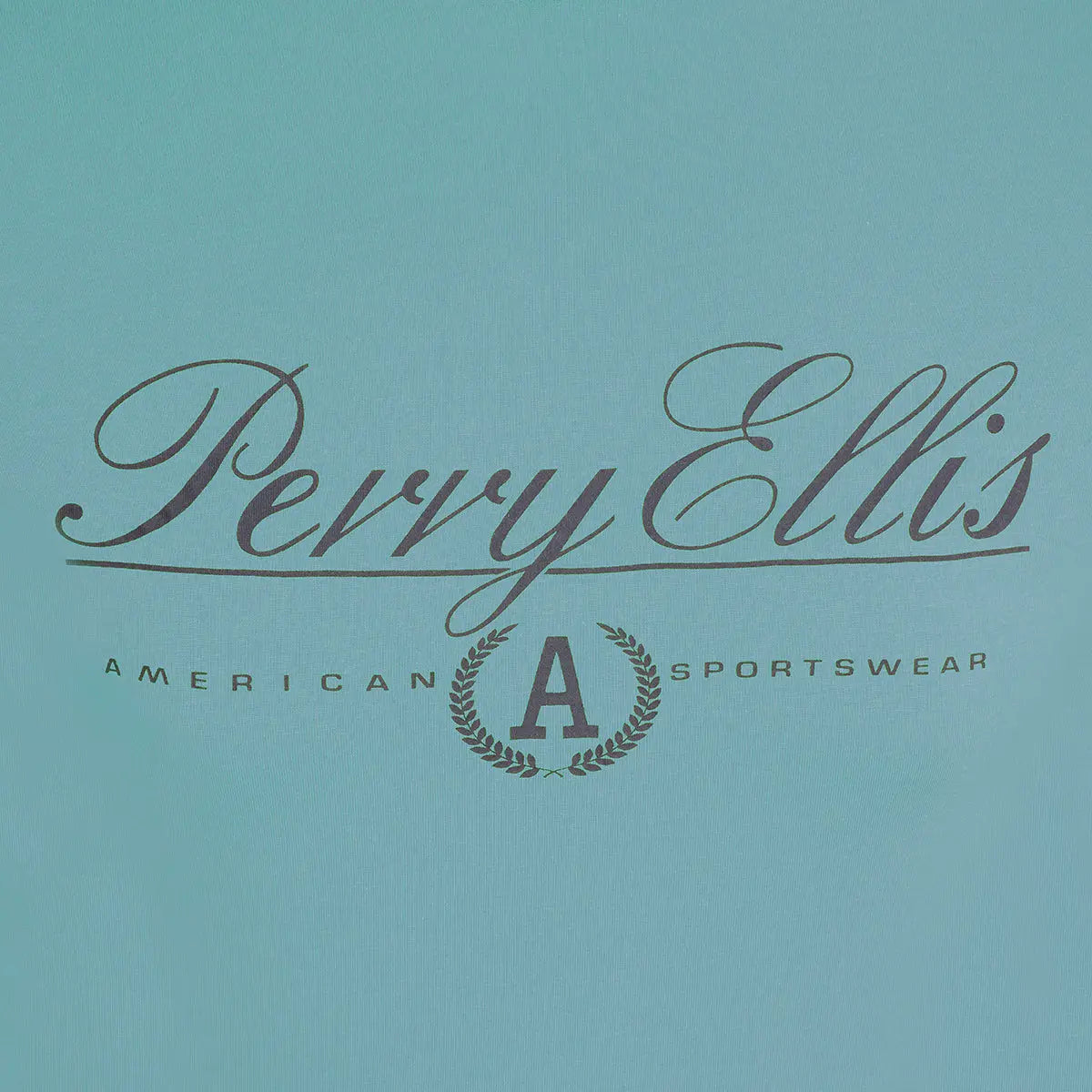T-Shirt Perry Ellis TS00020 - Verde - Detalle logo