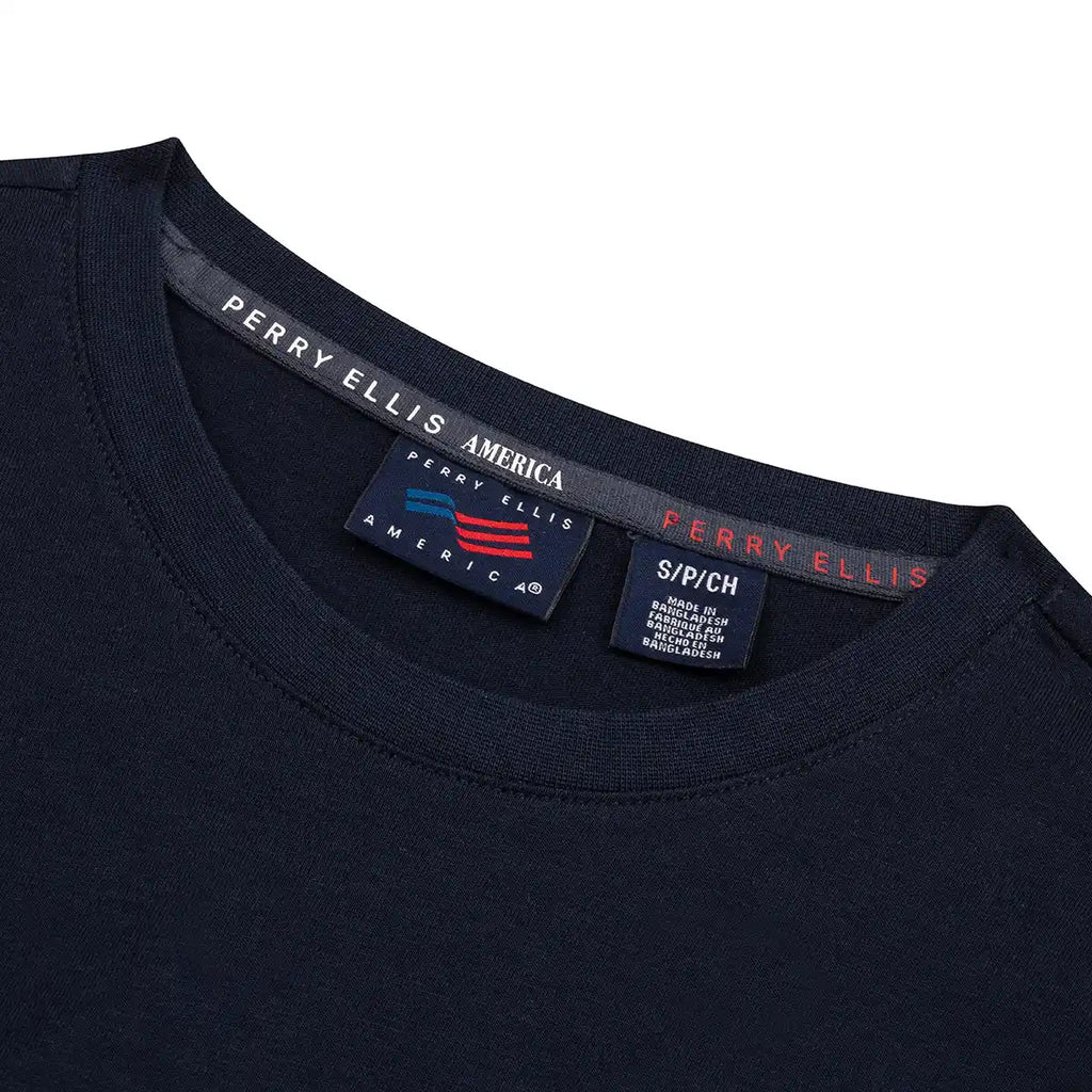 T-Shirt Perry Ellis Manga Larga TS00021