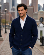 Sweater Algodón Shawl Neck Brooks Brothers SW00124