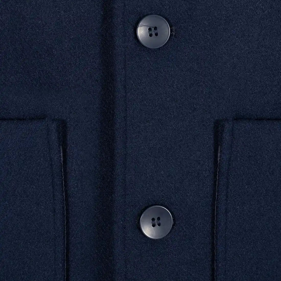Chaqueta Paño Austin Reed CH00118 - Azul Oscuro - Detalle botón