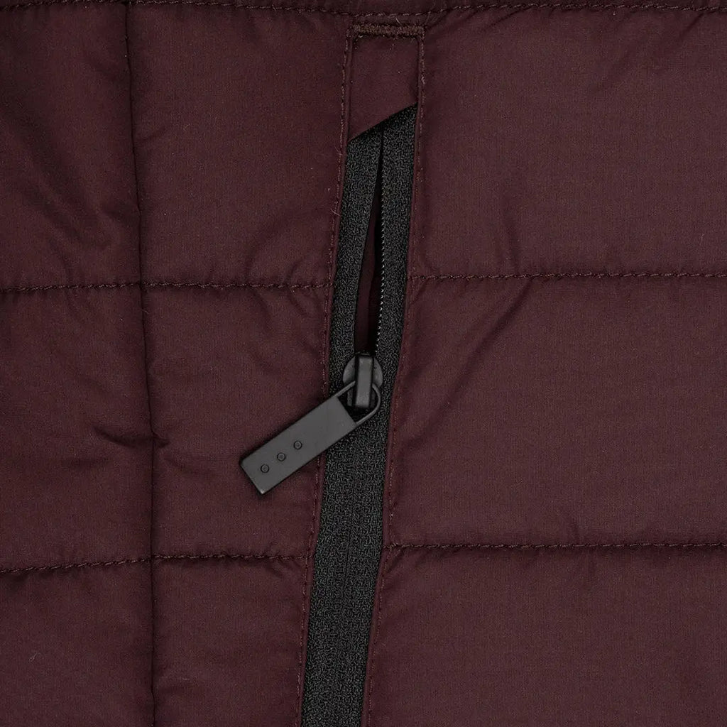 Chaleco Perry Ellis CH00112 - Vino - Detalle zipper