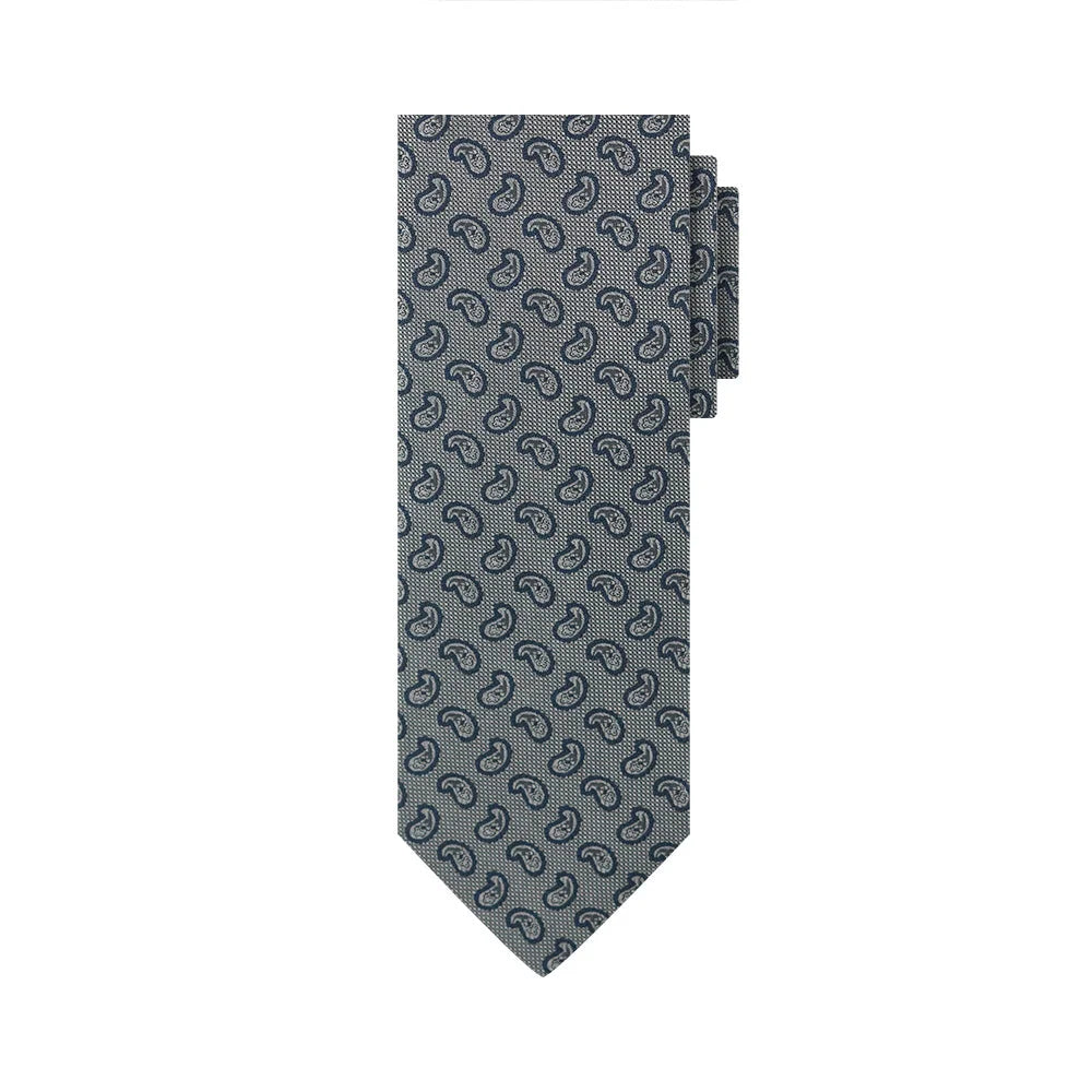 Corbata Jackard Mini Print Brooks Brothers CO03326 - gris ocuro - Swatch Imagen principal del producto