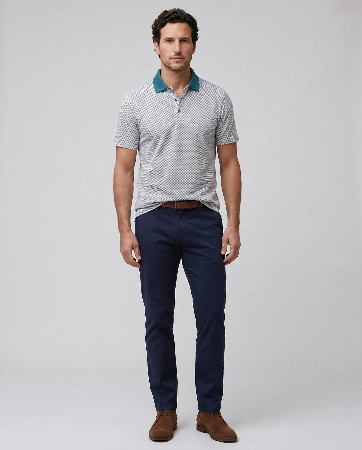 Camiseta Polo Classic Fit Perry Ellis CM00133 Imagen secundaria del producto