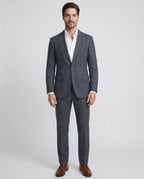 Vestido Classic Fit Austin Reed VE04250 - gris-4 - cuerpo completo