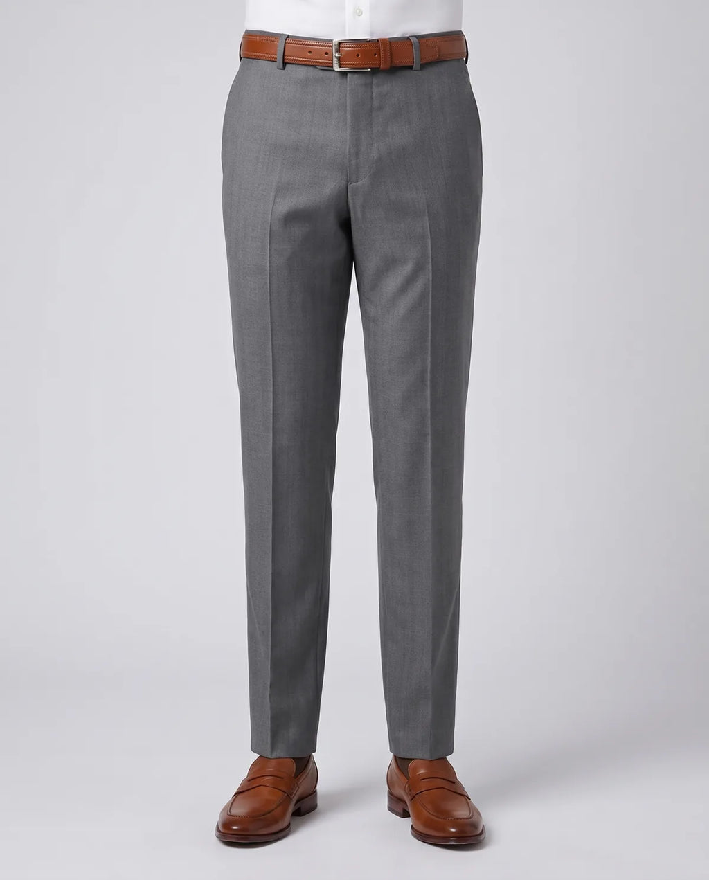 Pantalón Formal Brooks Brothers PF00191BB - gris-4 - Modelo cuerpo completo