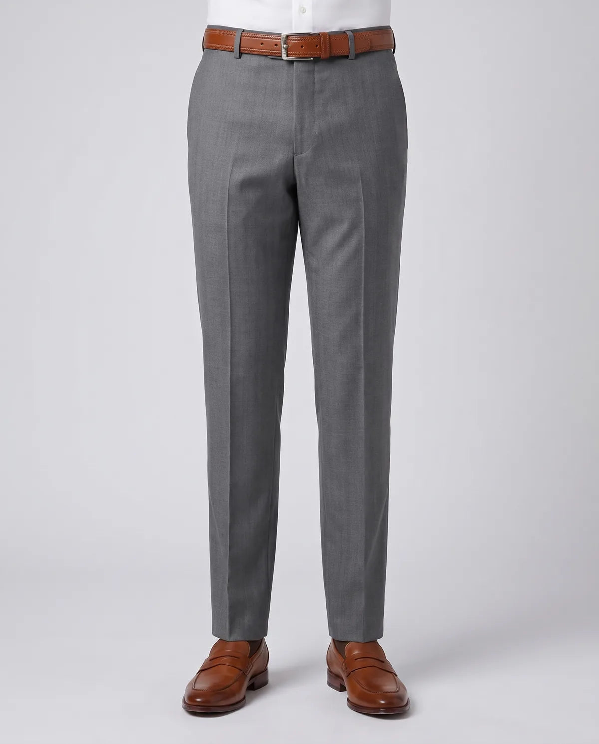 Pantalón Formal Brooks Brothers PF00191BB - gris-4 - Modelo cuerpo completo