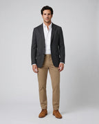 Chaqueta Perry Ellis CH00125 - Gris Oscuro - Modelo cuerpo completo