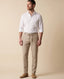 Pantalon Lino Classic Fit Perry Ellis PS00153 - Habano Claro - hombre plano medio