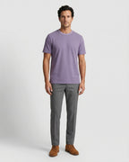 T-Shirt Perry Ellis TS00012 - Lila - Modelo cuerpo completo