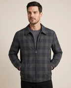 Chaqueta Perry Ellis CH00083 - Gris Oscuro - hombre plano medio