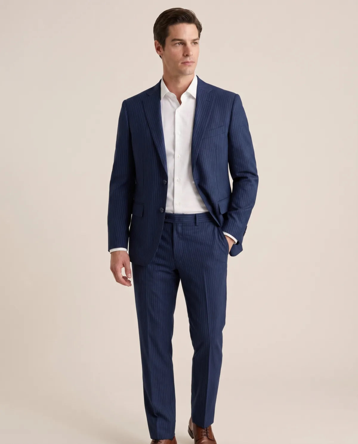 Vestido Classic Fit Austin Reed VE04250 - Azul Oscuro - hombre plano medio