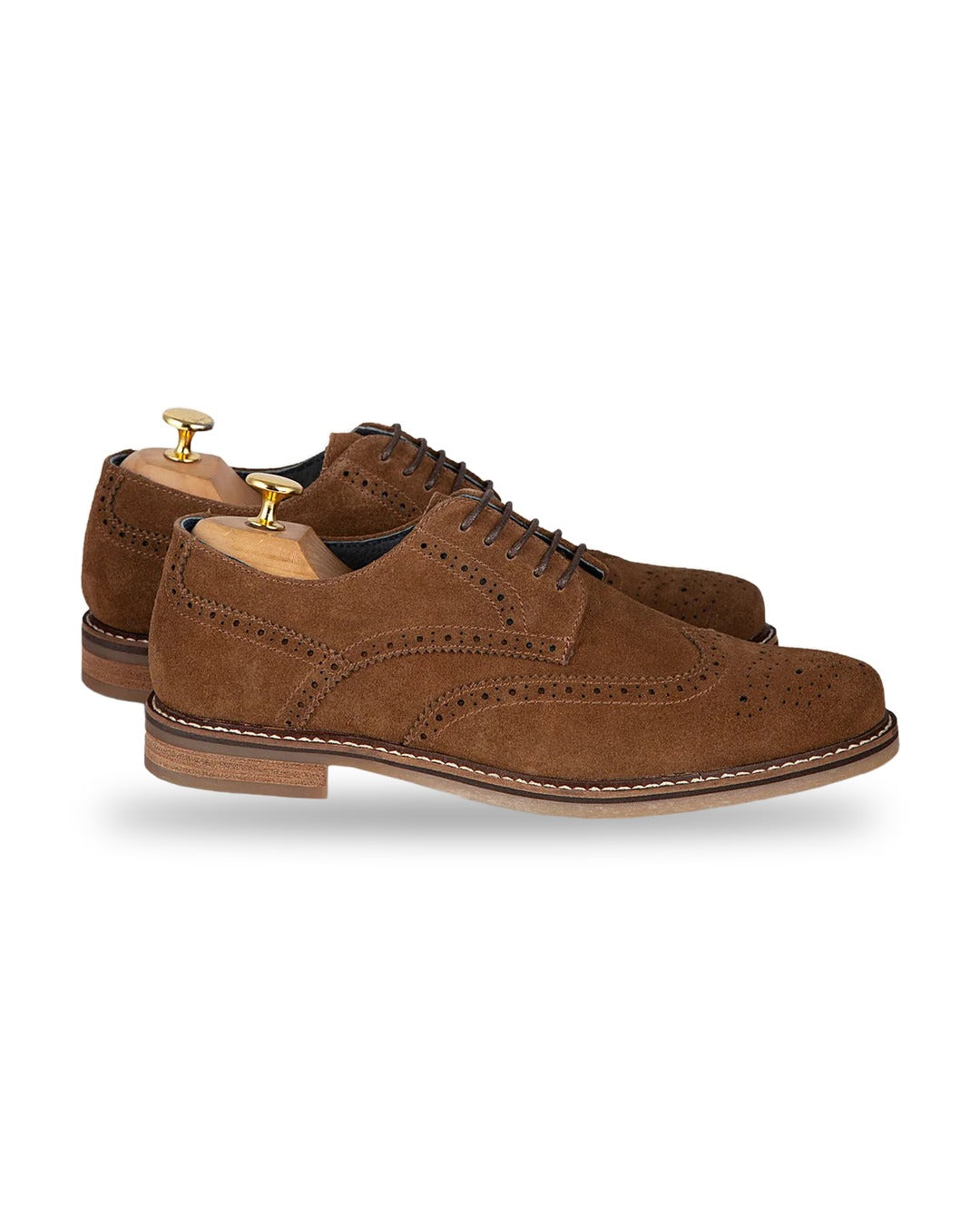 Zapato Casual Derby Austin Reed ZA00101 - Marron - Packshot fondo blanco 3/4