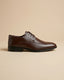 Zapato Formal Oxford Perry Ellis ZA00103PE - Marron - Zapato lateral