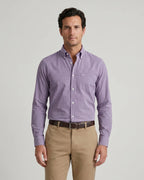 Camisa Sport Guy Laroche CS00681G - Morado - Modelo plano americano lookbook