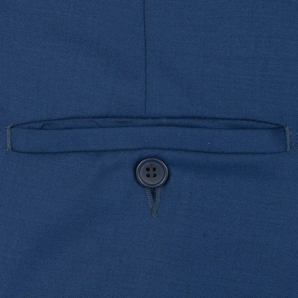 Pantalón Formal Brooks Brothers PF00005B-BB - Azul Medio - Detalle bolsillo