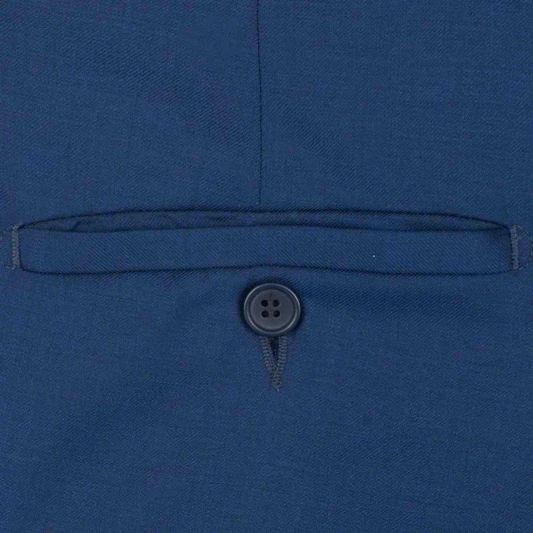 Pantalón Formal Brooks Brothers PF00005B-BB - Azul Medio - Detalle bolsillo