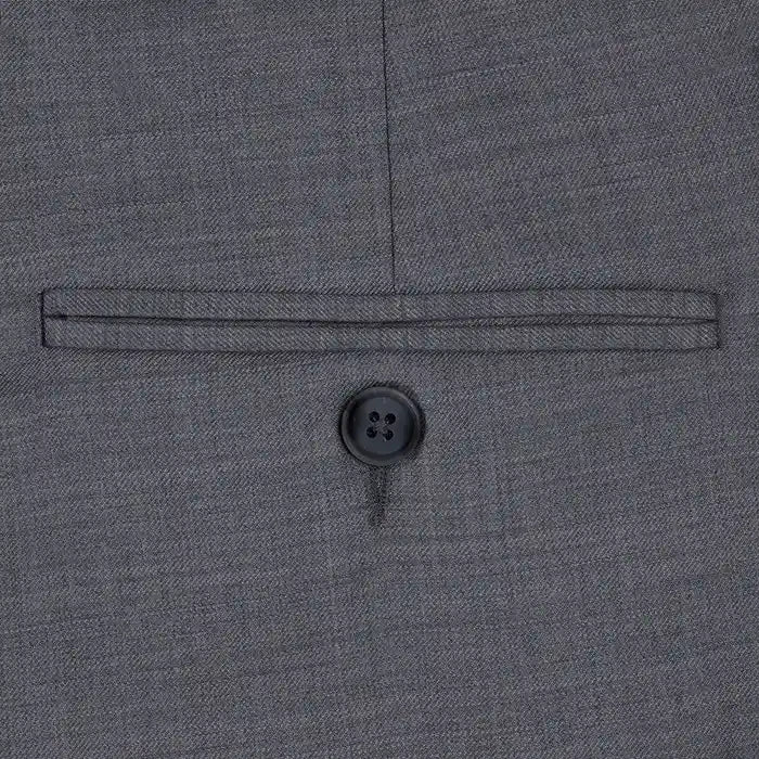 Pantalón Formal Brooks Brothers PF00005B-BB - Gris Medio - Detalle bolsillo