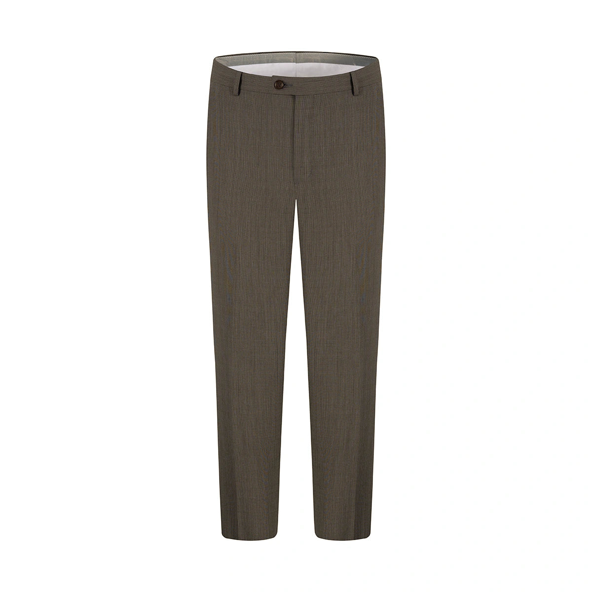 Pantalón Formal en color Gris Oscuro PF00182 - Cafe Oscuro - Frente ghost mannequin