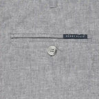 Pantalon Lino Classic Fit Perry Ellis PS00153 - Gris Claro - Detalle bolsillo
