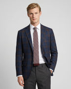 Saco Classic Fit 100% Lana Brooks Brothers SA00516 - Azul Oscuro - Modelo plano americano lookbook
