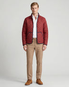 Chaqueta Acolchada (Diamond Liner) Brooks Brothers CH00133 - Rojo - Modelo cuerpo completo