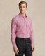 Camisa Formal Classic Fit Lineas Spread Collar Guy Laroche CC00676 - Rojo - Modelo plano americano lookbook