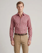 Camisa Sport Classic Fit Perry Ellis CS00850 - Rojo - Modelo plano americano lookbook