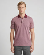Camiseta Polo Classic Fit Perry Ellis CM00129 - Rosado - Modelo plano americano lookbook