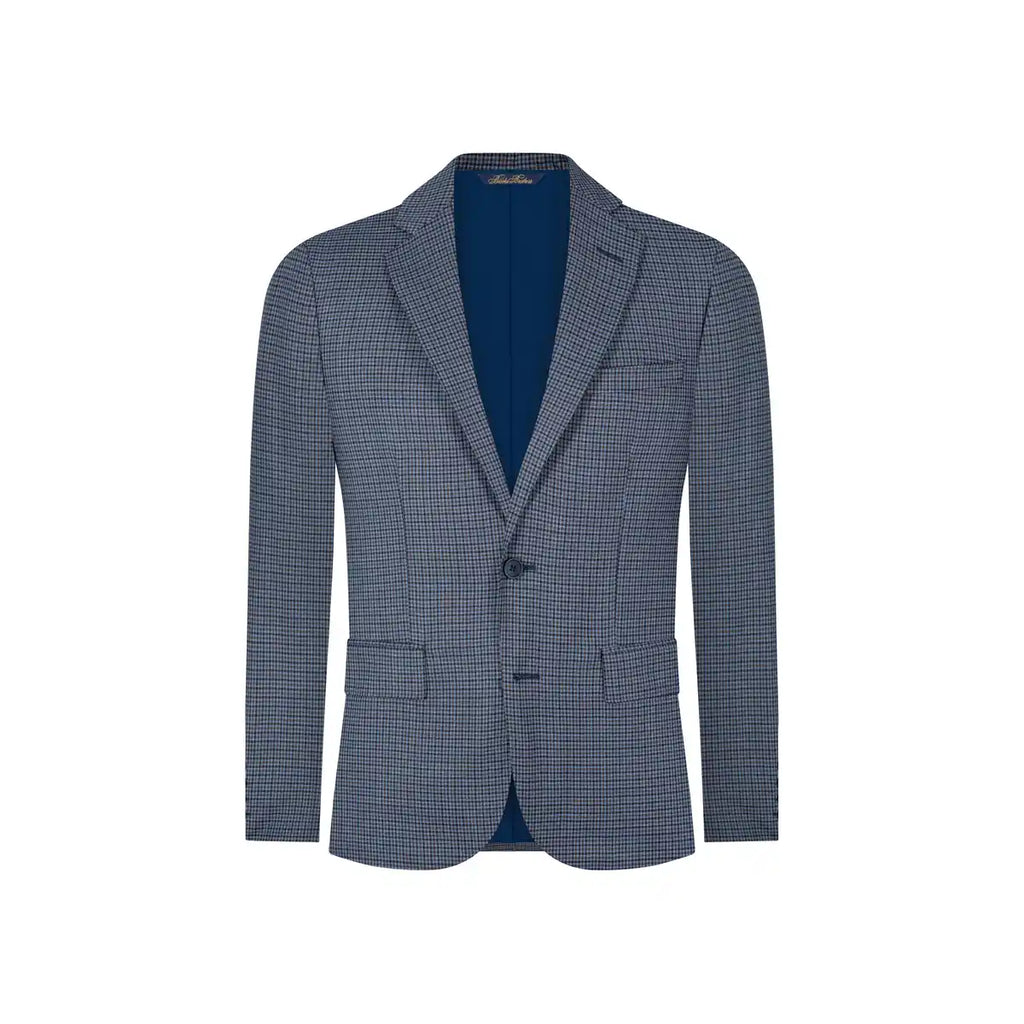 Saco Classic Fit 100% Lana Brooks Brothers SA00514 - Azul Oscuro - Frente ghost mannequin
