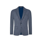 Saco Classic Fit 100% Lana Brooks Brothers SA00514 - Azul Oscuro - Frente ghost mannequin