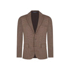 Saco Classic Fit 100% Lana Brooks Brothers SA00514 - Habano Medio - Frente ghost mannequin