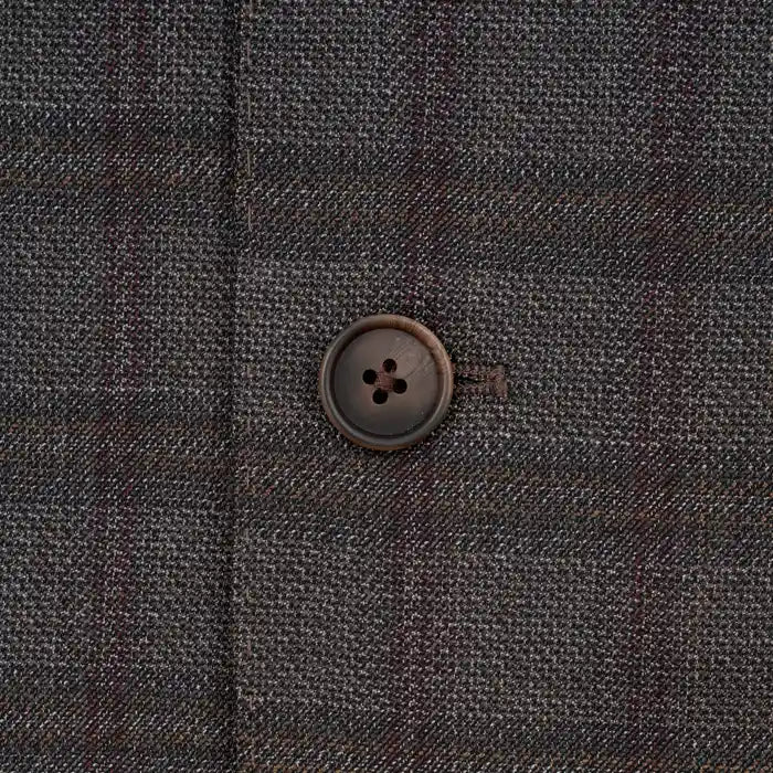 Saco Classic Fit 100% Lana Brooks Brothers SA00515 - Detalle botón