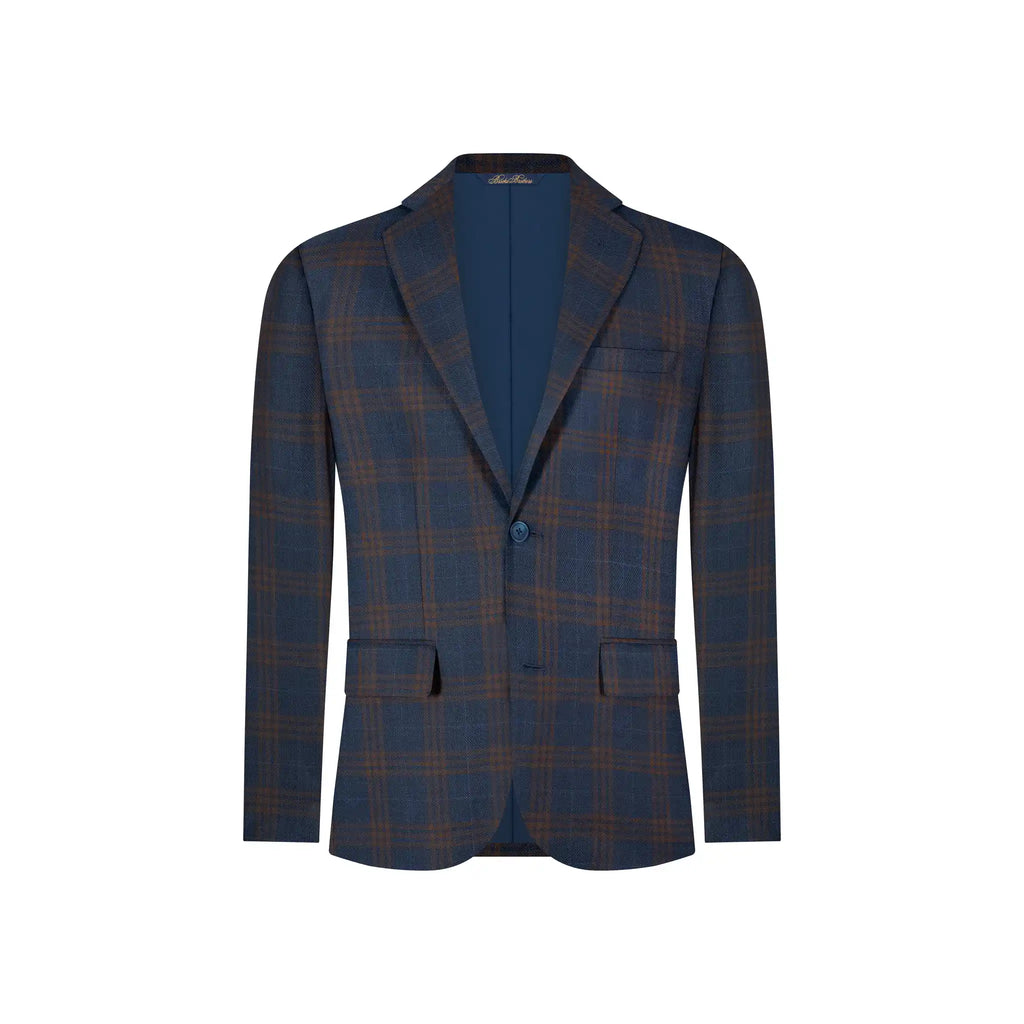 Saco Classic Fit 100% Lana Brooks Brothers SA00516 - Frente ghost mannequin